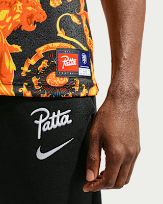 Netherlands x Patta Men's Academy Pro Short-Sleeve Soccer Top